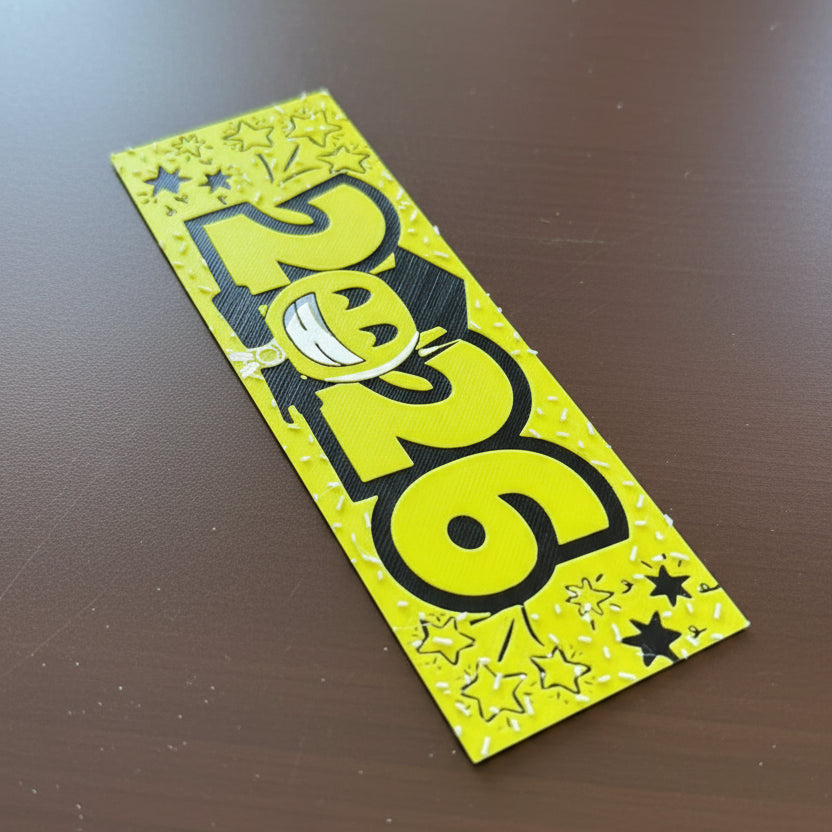 3D Printed Bookmarks