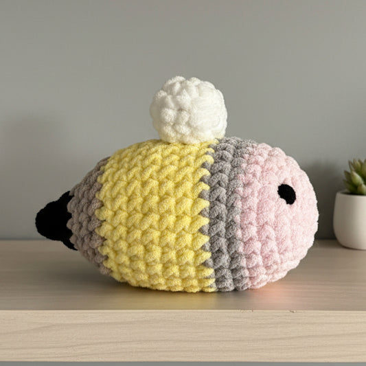 Pencil Bee Plushie