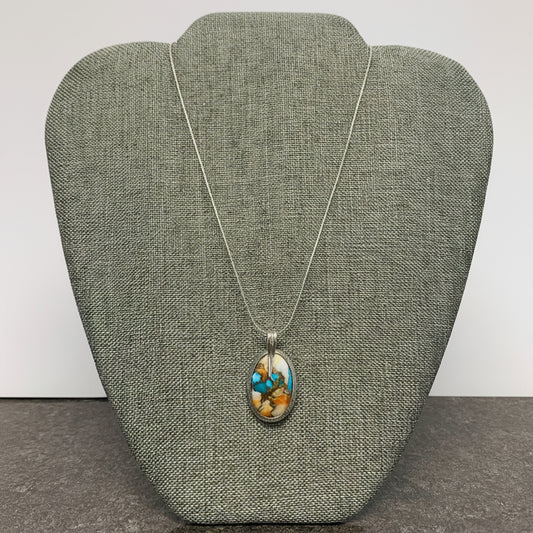 Spiny Oyster Turquoise Necklace
