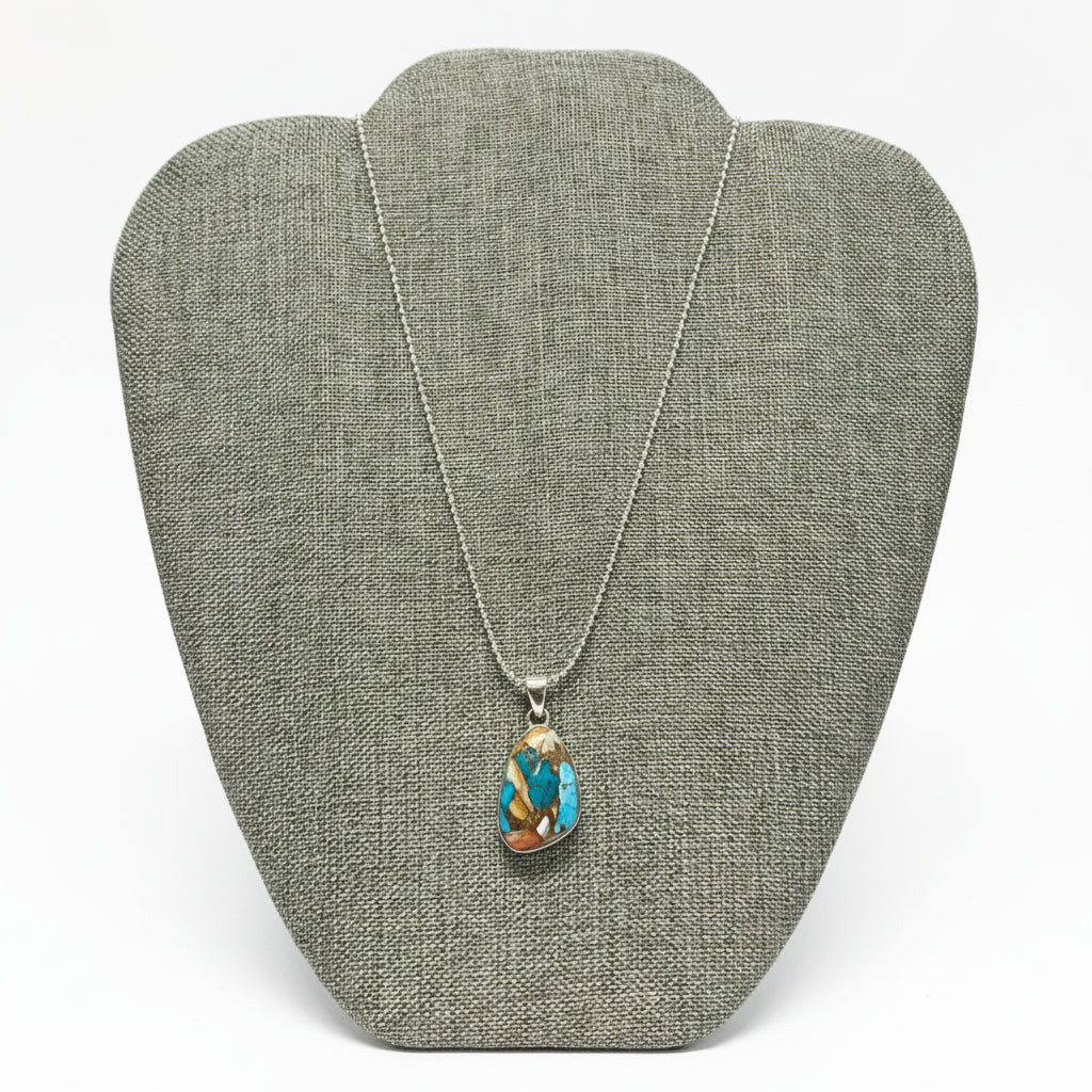 Spiny Oyster Turquoise Necklace