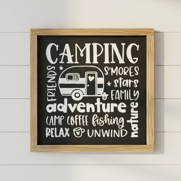 Camping Sign