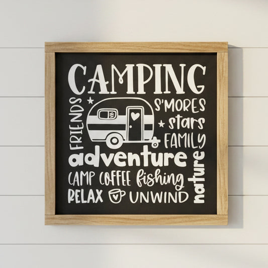 Camping Sign