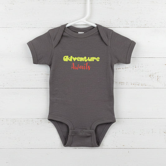Adventure Begins Baby Bodysuit 6 Months