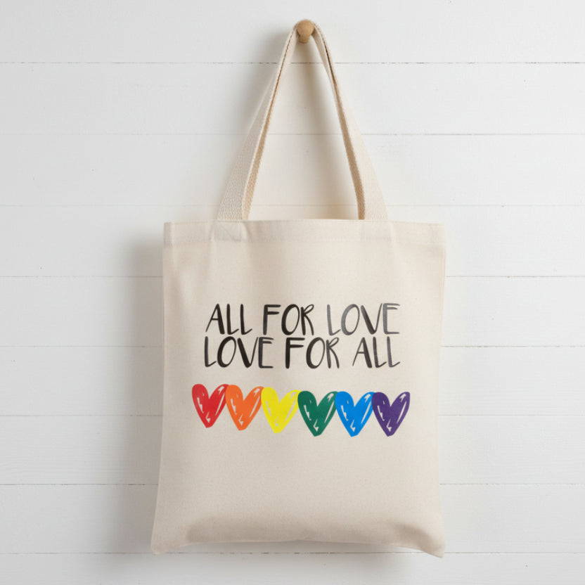 All For Love Love For All Tote Bag