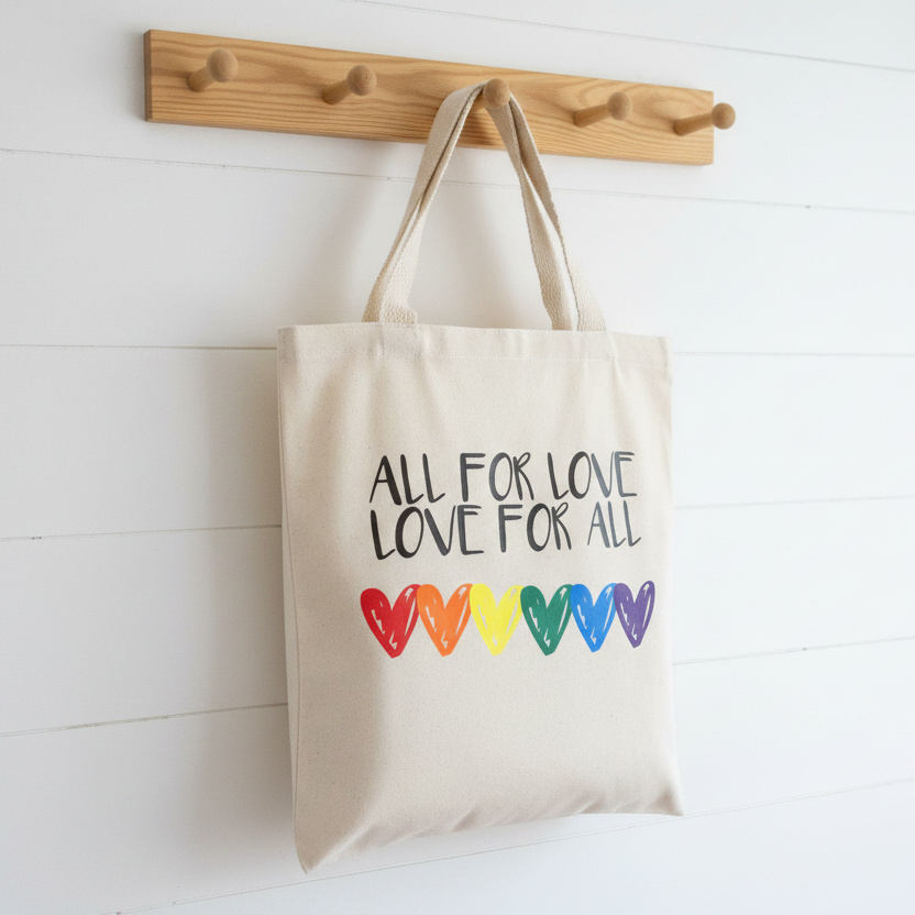 All For Love Love For All Tote Bag