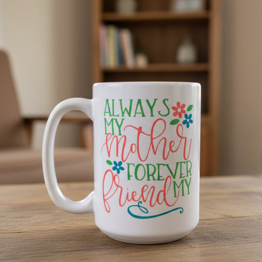 Always My Mother Forever My Friend Design for Drinkware
