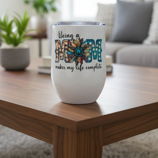 Being a Mom Design for Drinkware