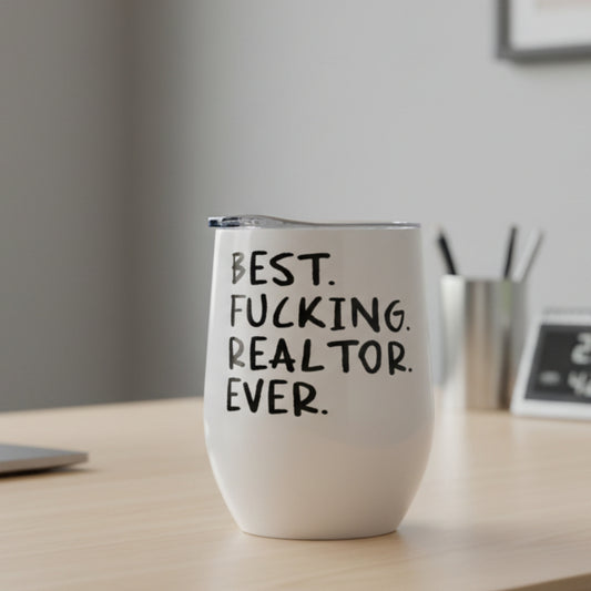 Best Fucking Realtor Ever Design for Drinkware