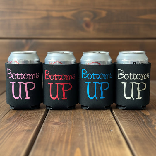 Bottoms Up Can Cooler