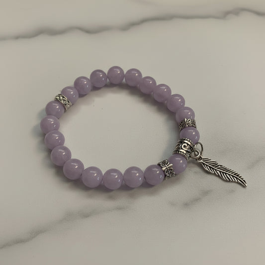 Lavender Angelite Bracelet