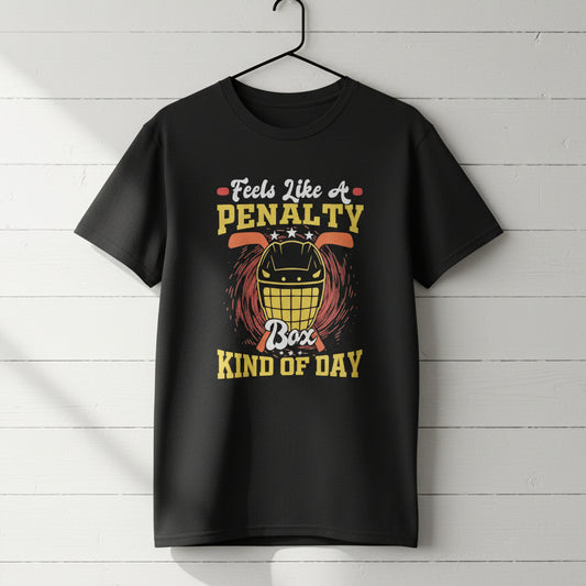 Feels Lika A Penalty Box Kinda Day Design for YOUTH Shirt
