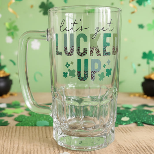 Let's Get Lucked Up Design for Drinkware
