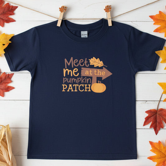 Meet Me at the Pumpkin Patch Design for YOUTH Shirt