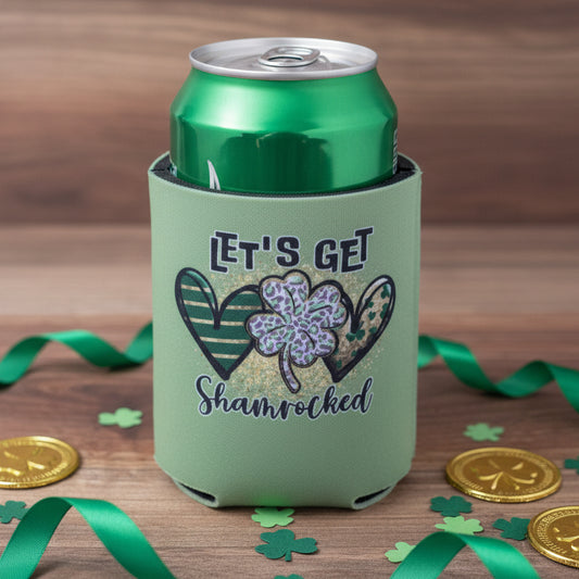 Let's Get Shamrocked Can Cooler