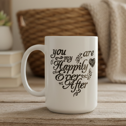 You Are My Happily Ever After Design for Drinkware